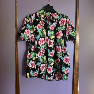 Tropical button up shirt